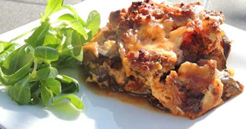 Moussaka diététique