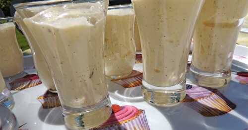 Mousse vanillée au mascarpone