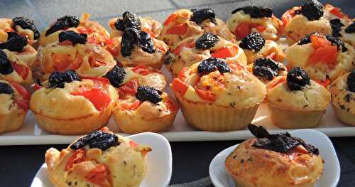 Muffins façon pizza