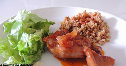 Osso Buco de dinde au vin rouge