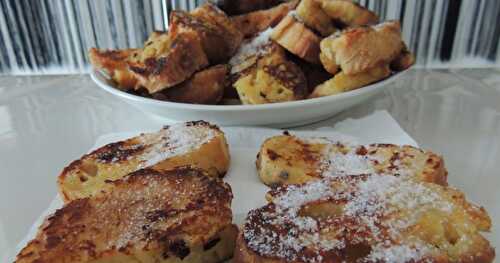 Pain perdu cannelle et rhum