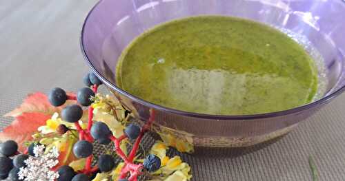 Pesto aux fanes de carottes