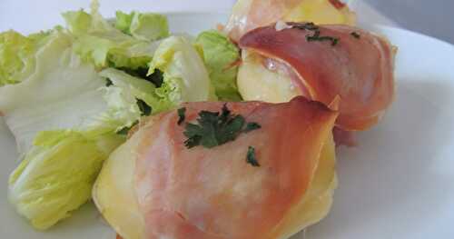 Pomme de terre garnie de raclette