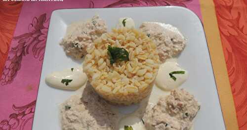 Rillettes de thon aux grains de blé