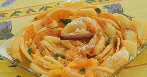 Salade de fruits à la fleur d'oranger