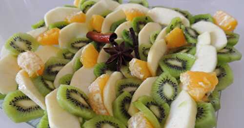 Salade de fruits au sirop