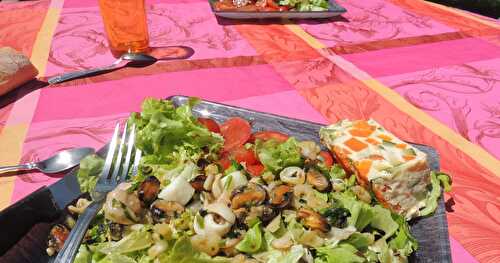 Salade de fruits de mer