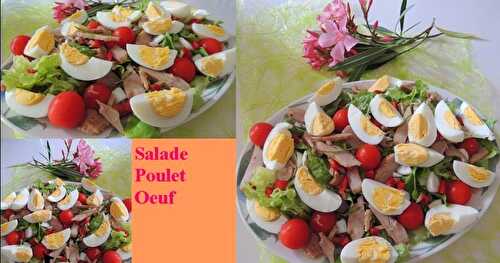 Salade poulet oeuf