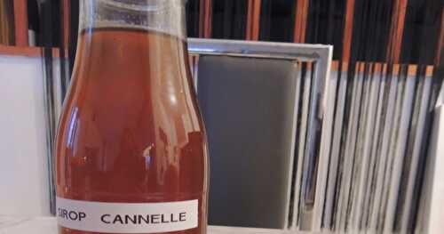 Sirop de cannelle