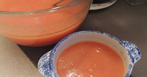 Soupe de tomates