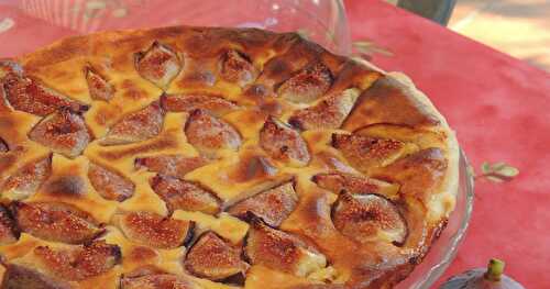 Tarte aux figues