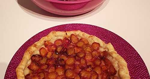 Tarte aux prunes sauvages