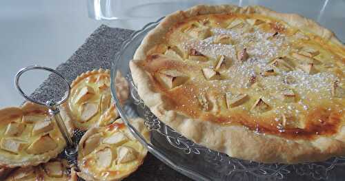 Tarte façon  normande et pâte minute