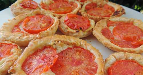 Tartelette à la tomate