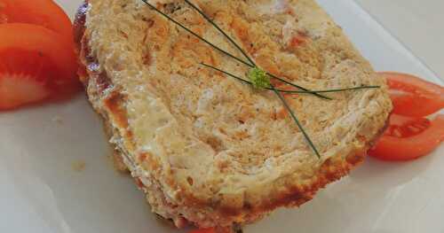 Terrine de thon et tomates