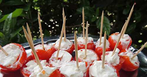 Tomates cerises farcies