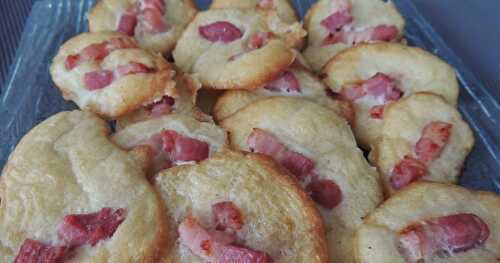 Tuiles salées aux lardons