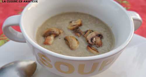 Velouté de champignons