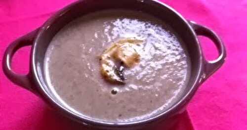 Velouté de champignons