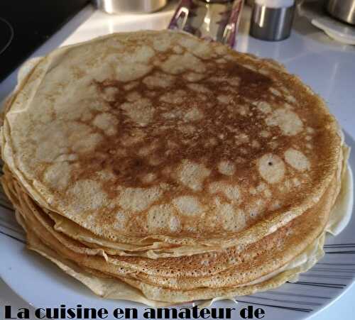 Crêpes au lait de soja