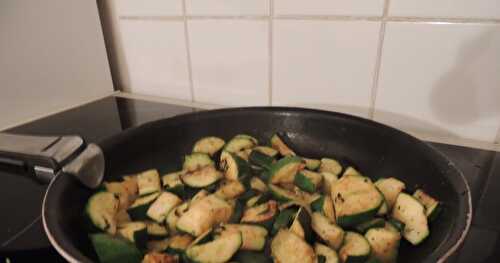 Courgettes sautées au paprika