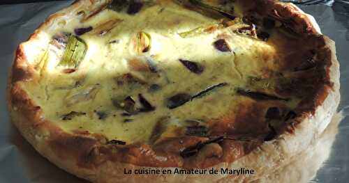 Quiche aux poireaux