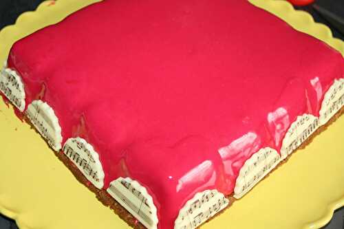 L'entremet Chocolat, Framboise et Spéculoos