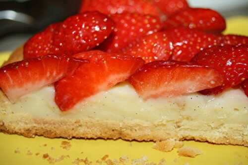 La tarte aux fraises