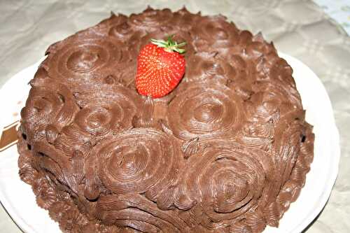 Le Chocolat Rose Cake : Gâteau tout Choco !!!