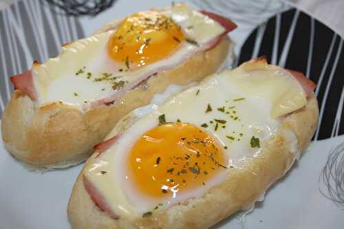 Le Croque Madame en Baguette