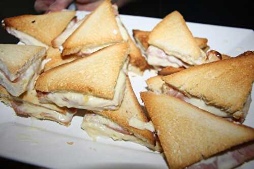 Les Croques Monsieur Triangulaires Apéritifs