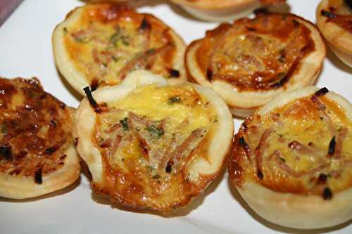 Les Mini Quiches Apéritives