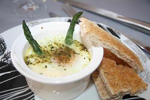 Œuf Cocotte Tomate Asperge