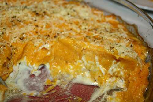 Parmentier de Butternut au Poulet