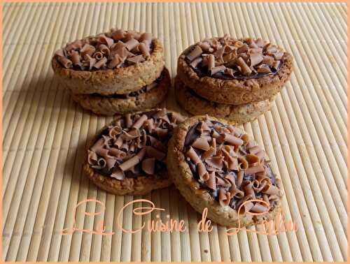 Biscuits au chocolat & copeaux de caramel