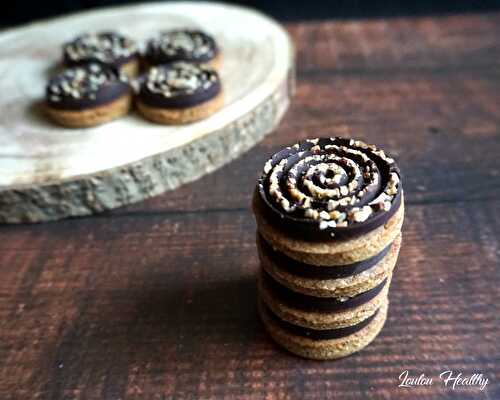 Biscuits au chocolat & noisette {Vegan – Sans gluten}