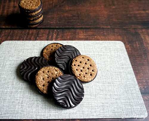 Biscuits aux céréales & chocolat façon « Granola » {Sans gluten – Vegan}