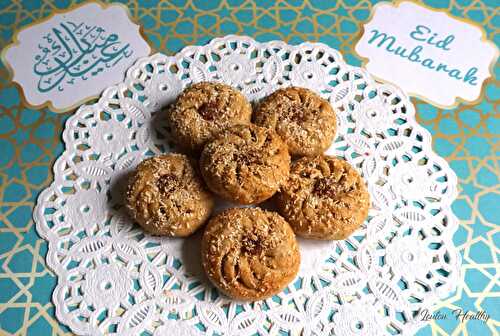 Biscuits fourrés aux dattes & à la noix de coco {Vegan}