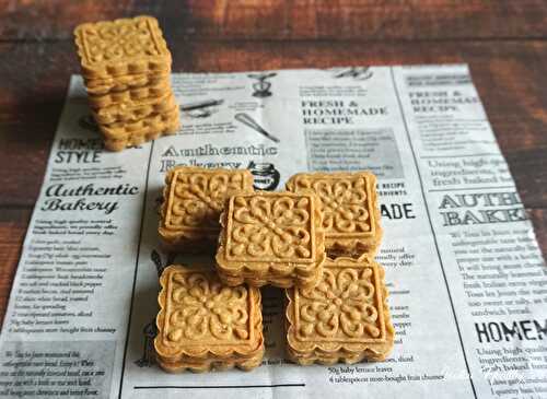 Biscuits fourrés peanut butter {Sans lactose}