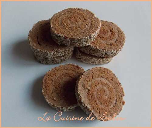 Biscuits « roulés » au sésame