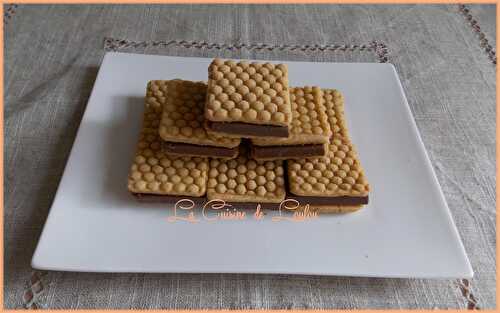 Biscuits ruche au chocolat