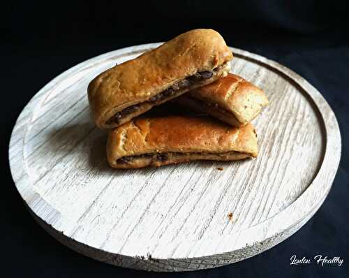 Brioches suisse amande-chocolat {Vegan}