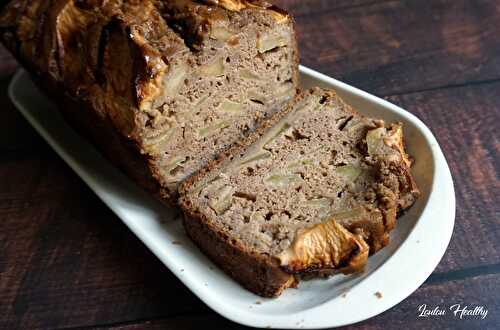 Cake à l’infusion orgée, pomme & châtaigne {Sans lactose}