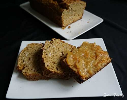 Cake à la patate douce, aux céréales & au citron {Sans lactose}