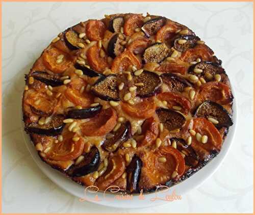 Cake aux figues & aux abricots
