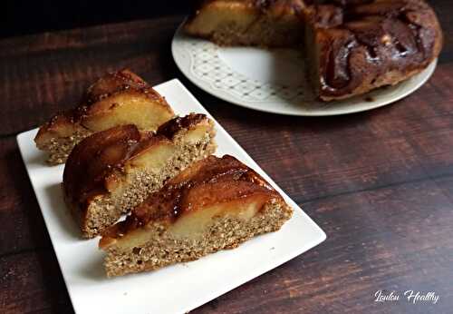 Cake façon tatin aux coings & noix de coco {Sans lactose}