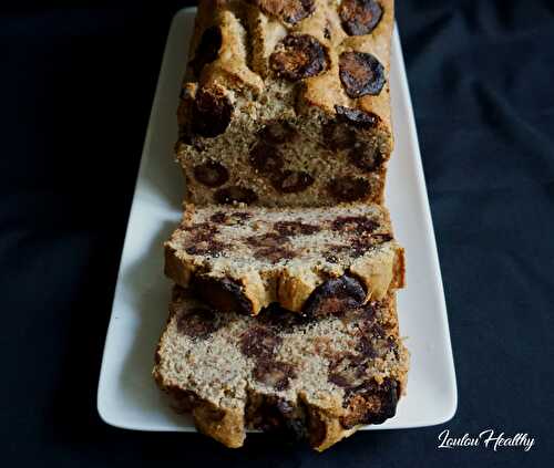 Cake léopard dattes-amande {Sans lactose}