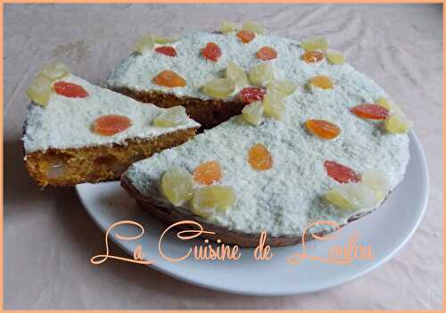 Carrot Cake aux fruits exotiques