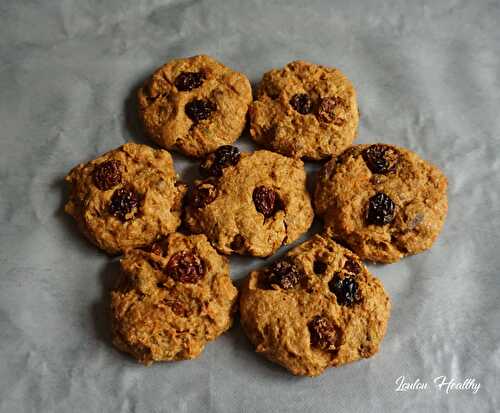 Carrot cookies aux pistaches & physalis {Vegan – IG bas}