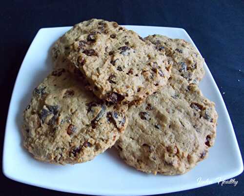 Cookies aux saveurs orientales {Sans gluten – Sans lactose}